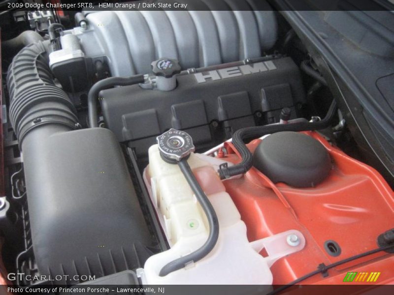 HEMI Orange / Dark Slate Gray 2009 Dodge Challenger SRT8