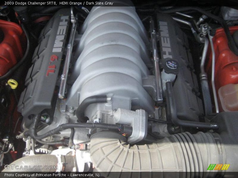 HEMI Orange / Dark Slate Gray 2009 Dodge Challenger SRT8