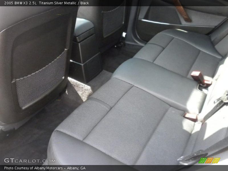 Titanium Silver Metallic / Black 2005 BMW X3 2.5i