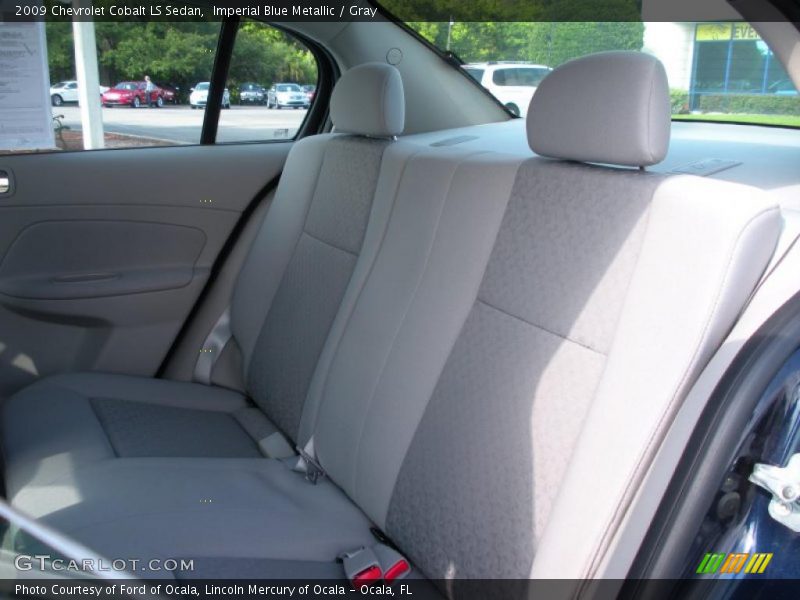 Imperial Blue Metallic / Gray 2009 Chevrolet Cobalt LS Sedan