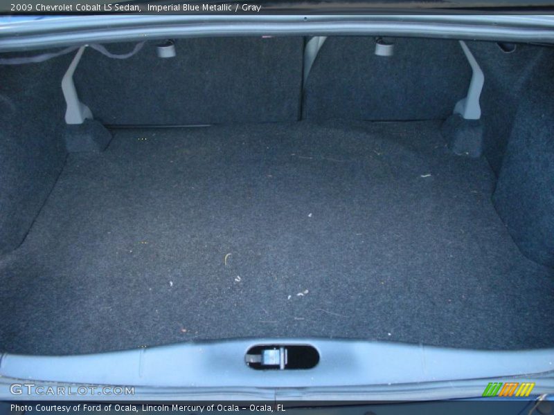 Imperial Blue Metallic / Gray 2009 Chevrolet Cobalt LS Sedan