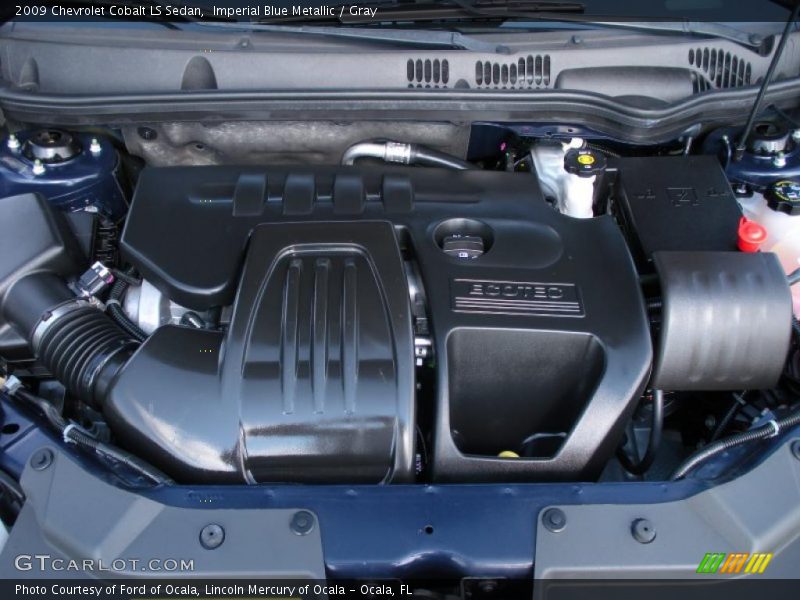 Imperial Blue Metallic / Gray 2009 Chevrolet Cobalt LS Sedan