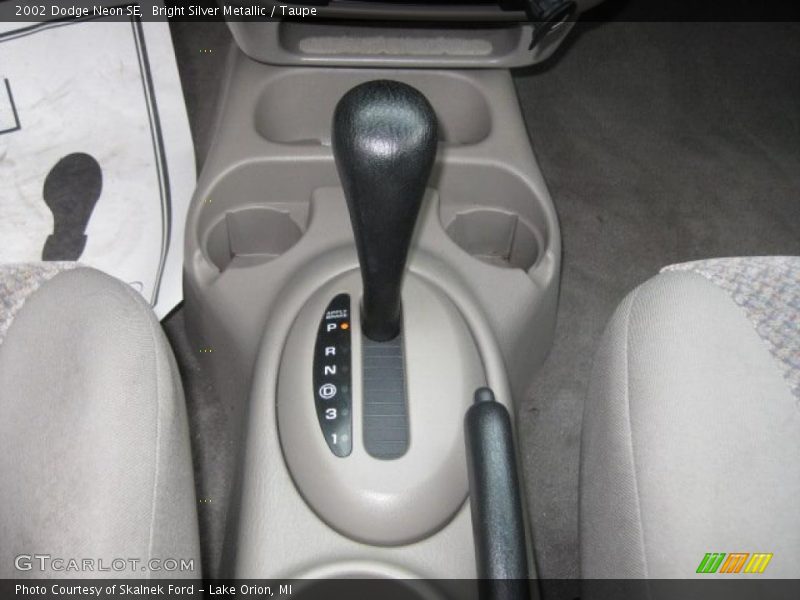 Bright Silver Metallic / Taupe 2002 Dodge Neon SE