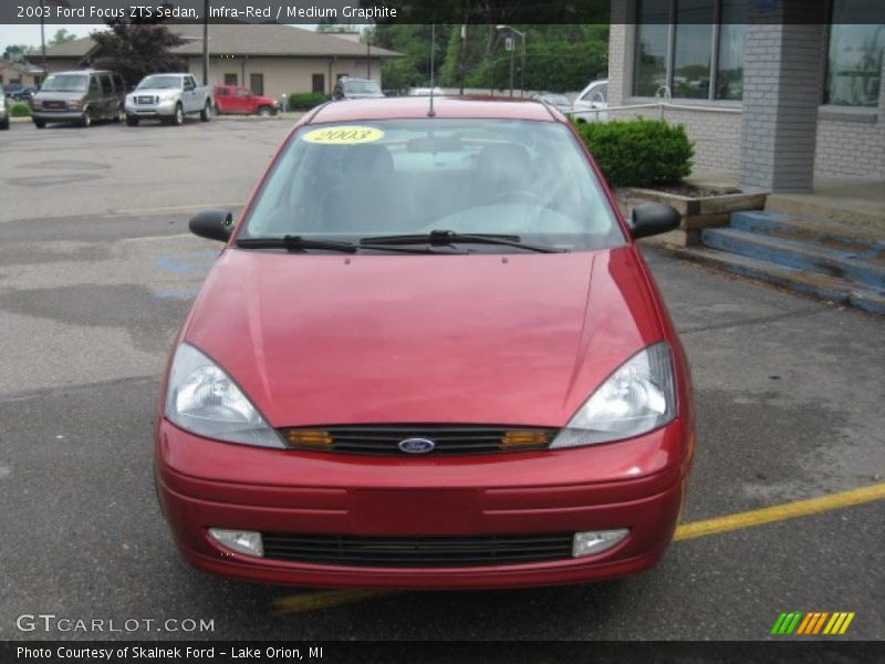 Infra-Red / Medium Graphite 2003 Ford Focus ZTS Sedan