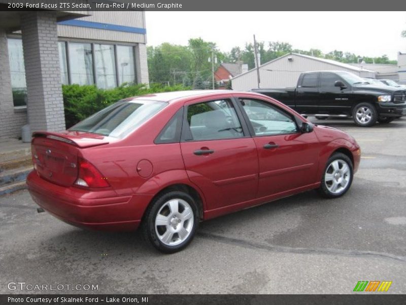 Infra-Red / Medium Graphite 2003 Ford Focus ZTS Sedan