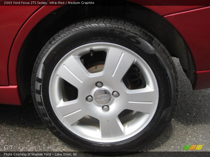Infra-Red / Medium Graphite 2003 Ford Focus ZTS Sedan