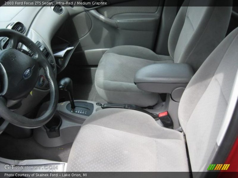 Infra-Red / Medium Graphite 2003 Ford Focus ZTS Sedan