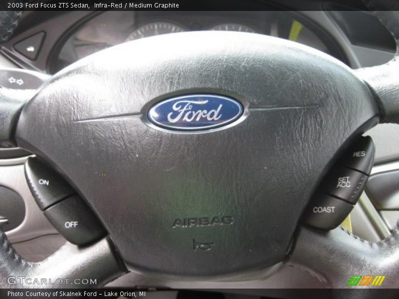Infra-Red / Medium Graphite 2003 Ford Focus ZTS Sedan