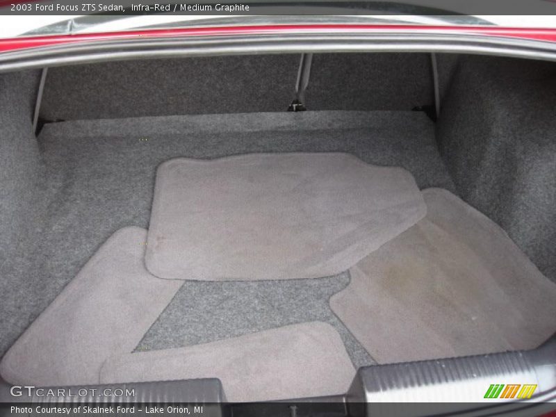 Infra-Red / Medium Graphite 2003 Ford Focus ZTS Sedan