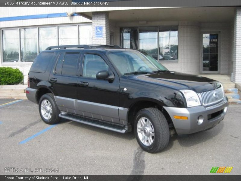 Black / Midnight Grey 2005 Mercury Mountaineer V8 AWD