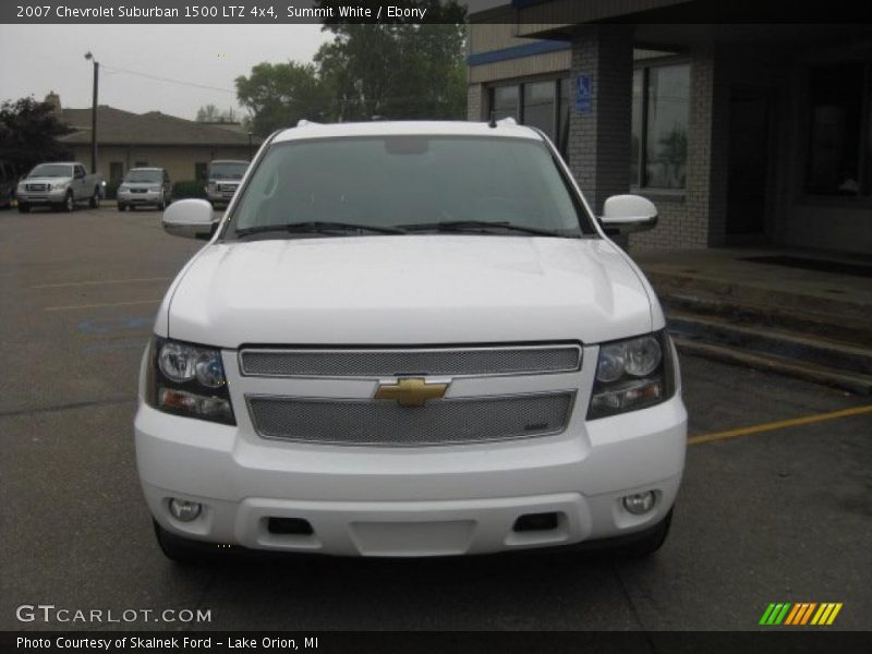 Summit White / Ebony 2007 Chevrolet Suburban 1500 LTZ 4x4