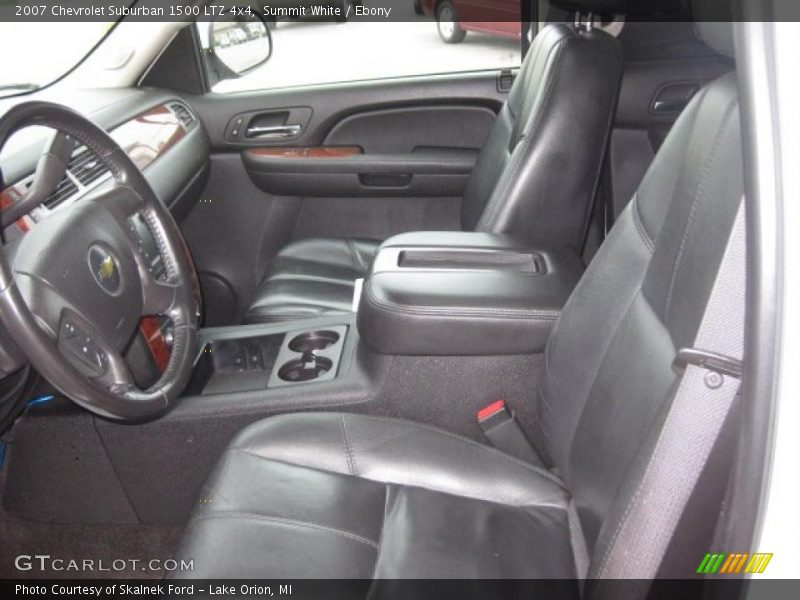 Summit White / Ebony 2007 Chevrolet Suburban 1500 LTZ 4x4