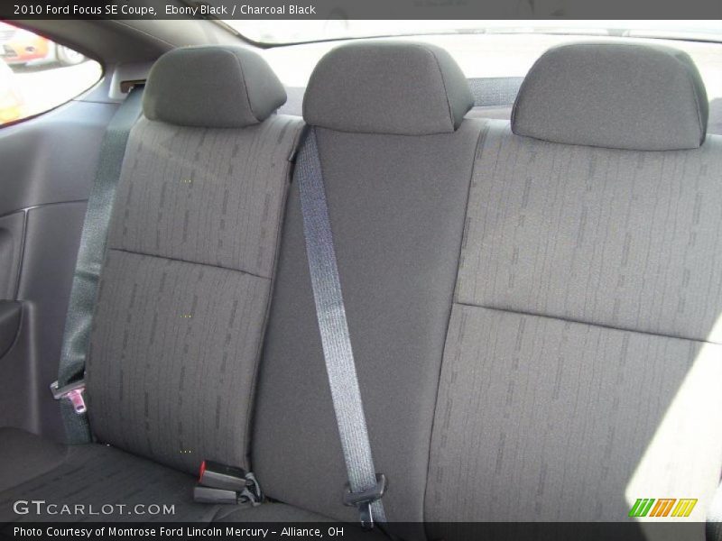 Ebony Black / Charcoal Black 2010 Ford Focus SE Coupe