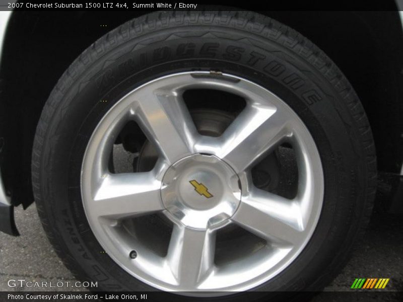 Summit White / Ebony 2007 Chevrolet Suburban 1500 LTZ 4x4
