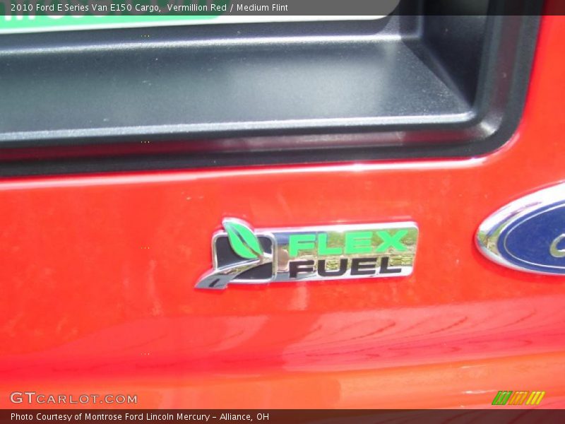 Vermillion Red / Medium Flint 2010 Ford E Series Van E150 Cargo