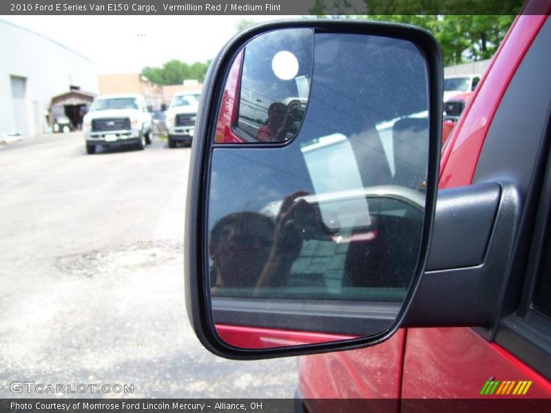 Vermillion Red / Medium Flint 2010 Ford E Series Van E150 Cargo