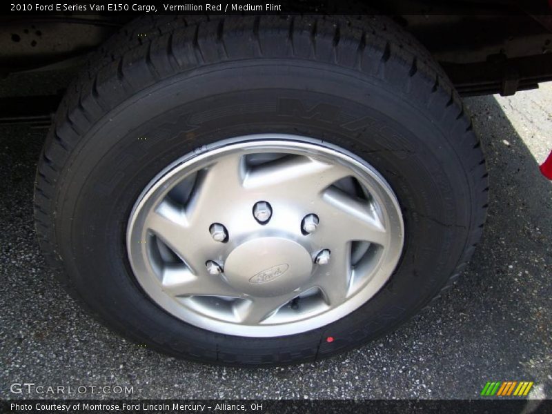 Vermillion Red / Medium Flint 2010 Ford E Series Van E150 Cargo
