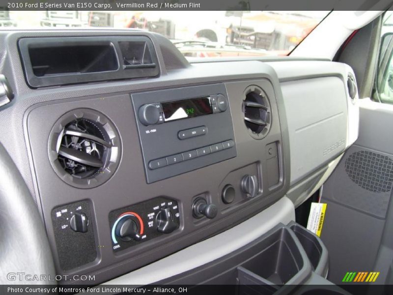 Vermillion Red / Medium Flint 2010 Ford E Series Van E150 Cargo