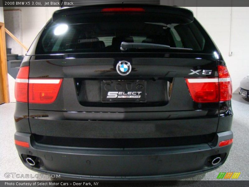 Jet Black / Black 2008 BMW X5 3.0si