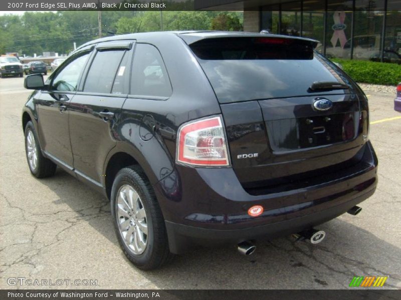Black / Charcoal Black 2007 Ford Edge SEL Plus AWD