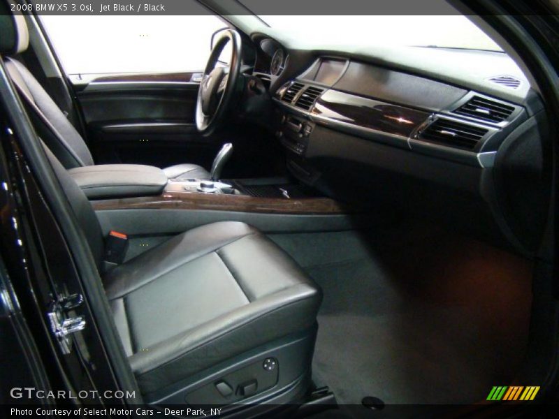 Jet Black / Black 2008 BMW X5 3.0si
