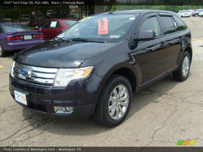 Black / Charcoal Black 2007 Ford Edge SEL Plus AWD