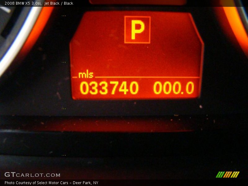 Jet Black / Black 2008 BMW X5 3.0si