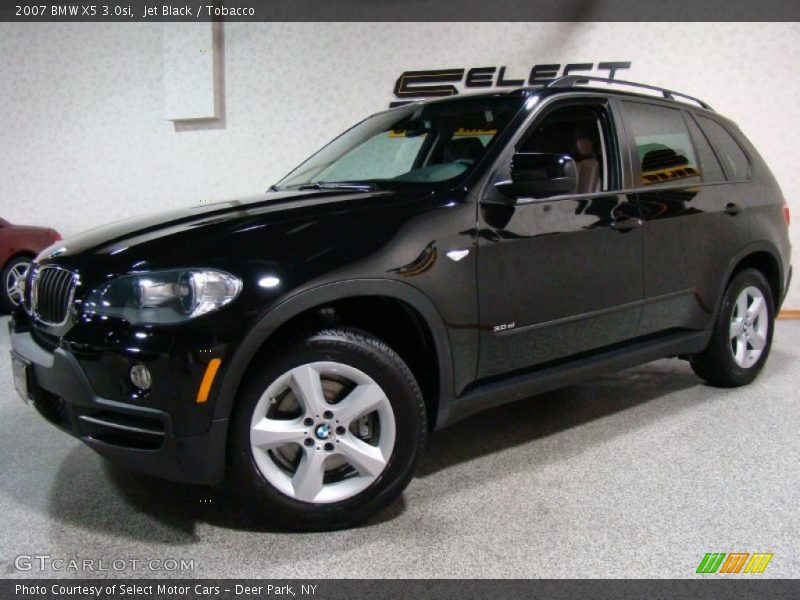 Jet Black / Tobacco 2007 BMW X5 3.0si
