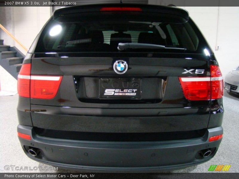 Jet Black / Tobacco 2007 BMW X5 3.0si