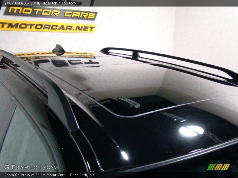 Jet Black / Tobacco 2007 BMW X5 3.0si