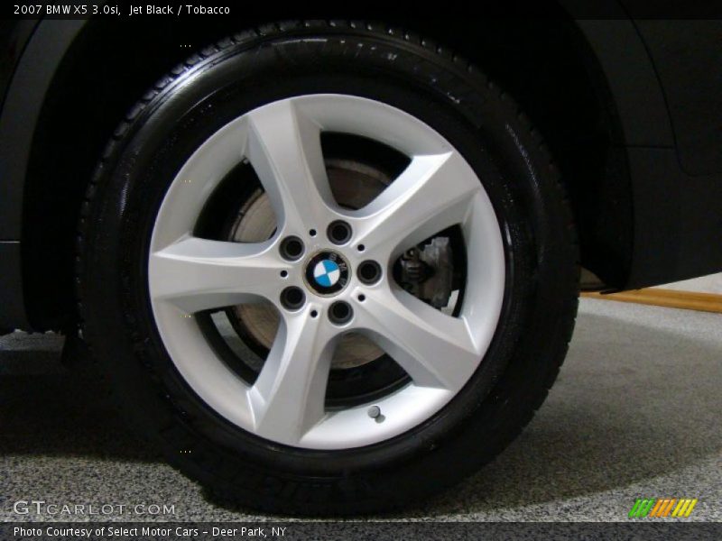 Jet Black / Tobacco 2007 BMW X5 3.0si
