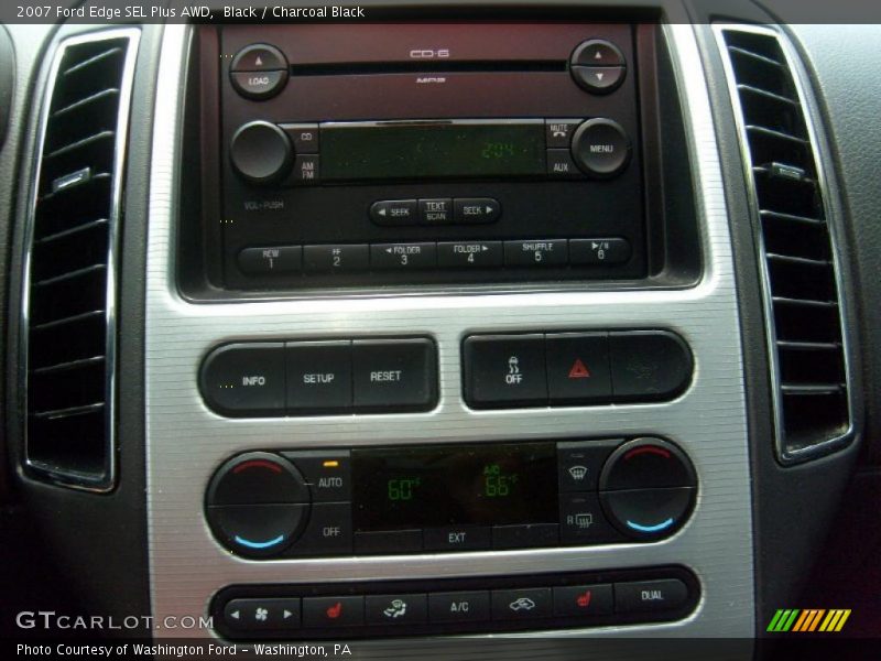Black / Charcoal Black 2007 Ford Edge SEL Plus AWD