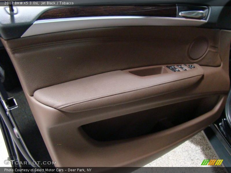 Jet Black / Tobacco 2007 BMW X5 3.0si