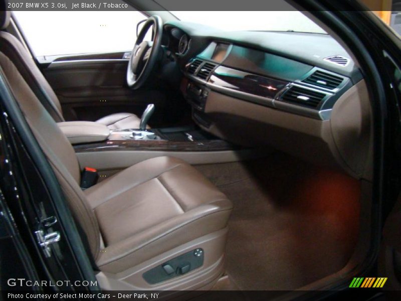 Jet Black / Tobacco 2007 BMW X5 3.0si