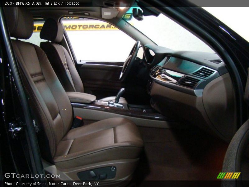 Jet Black / Tobacco 2007 BMW X5 3.0si