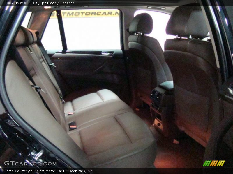 Jet Black / Tobacco 2007 BMW X5 3.0si