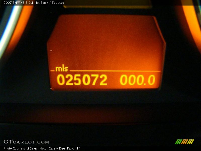 Jet Black / Tobacco 2007 BMW X5 3.0si