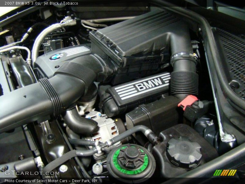 Jet Black / Tobacco 2007 BMW X5 3.0si