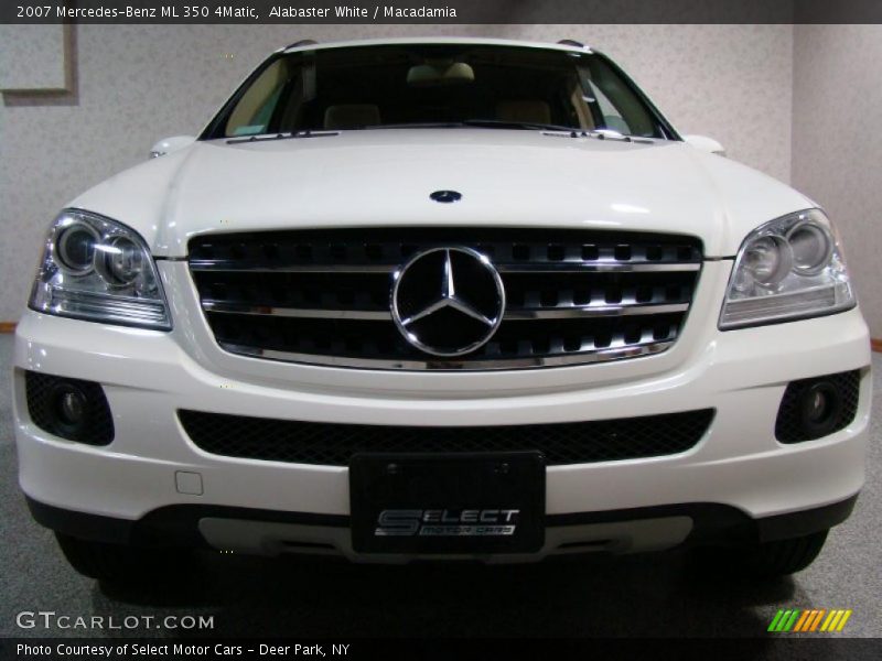 Alabaster White / Macadamia 2007 Mercedes-Benz ML 350 4Matic