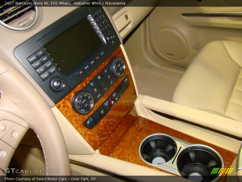 Alabaster White / Macadamia 2007 Mercedes-Benz ML 350 4Matic