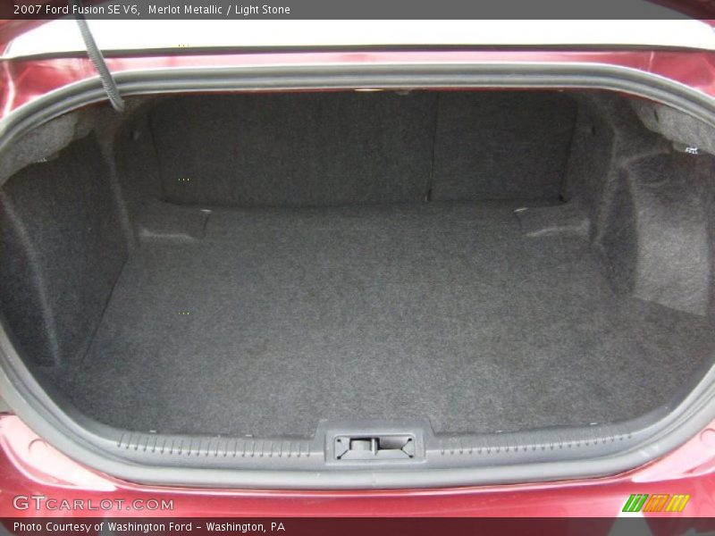 Merlot Metallic / Light Stone 2007 Ford Fusion SE V6
