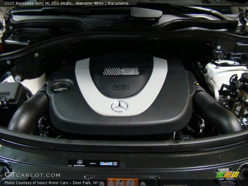 Alabaster White / Macadamia 2007 Mercedes-Benz ML 350 4Matic