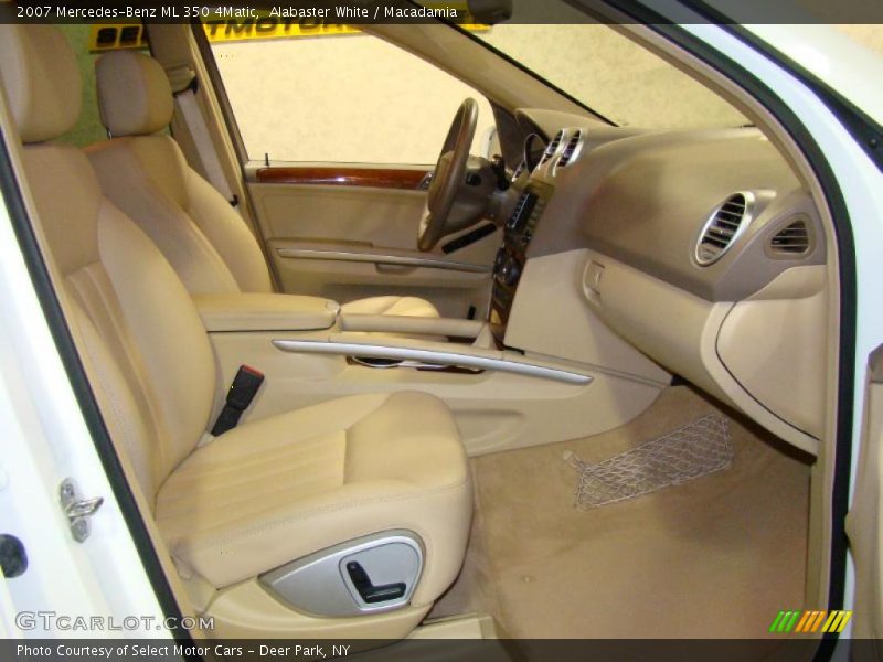 Alabaster White / Macadamia 2007 Mercedes-Benz ML 350 4Matic