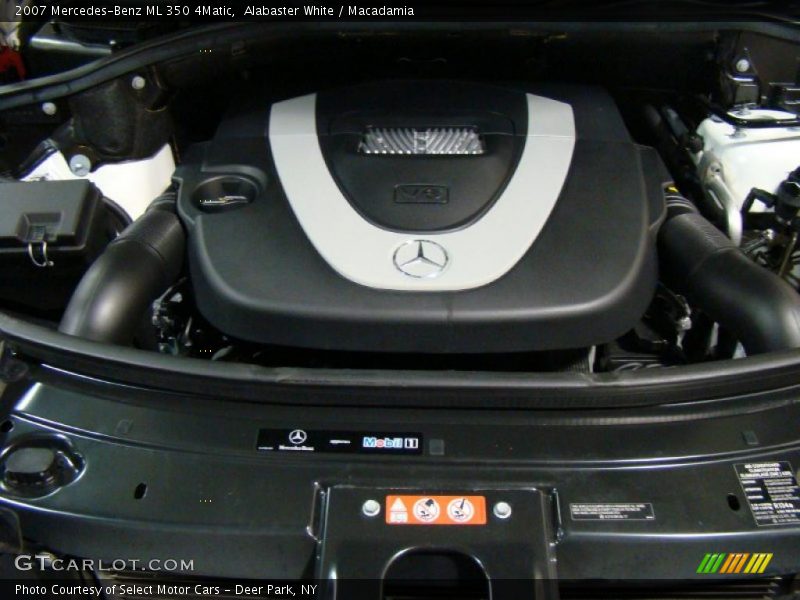 Alabaster White / Macadamia 2007 Mercedes-Benz ML 350 4Matic