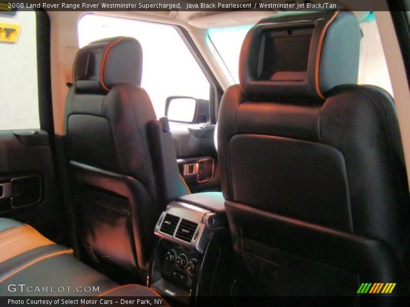 Java Black Pearlescent / Westminster Jet Black/Tan 2008 Land Rover Range Rover Westminster Supercharged