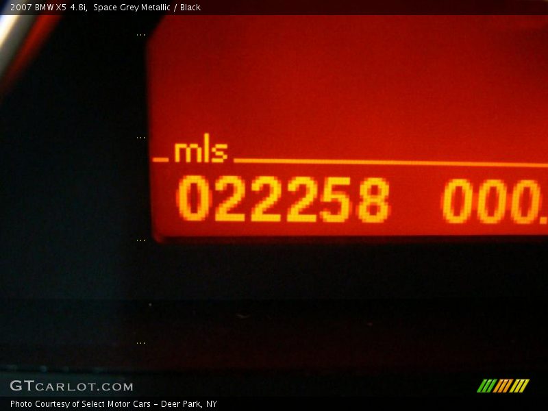 Space Grey Metallic / Black 2007 BMW X5 4.8i