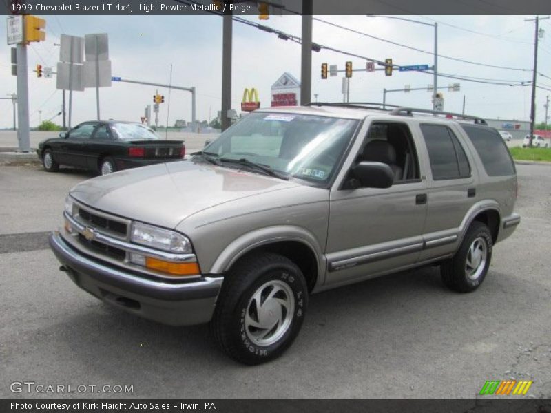 Light Pewter Metallic / Beige 1999 Chevrolet Blazer LT 4x4