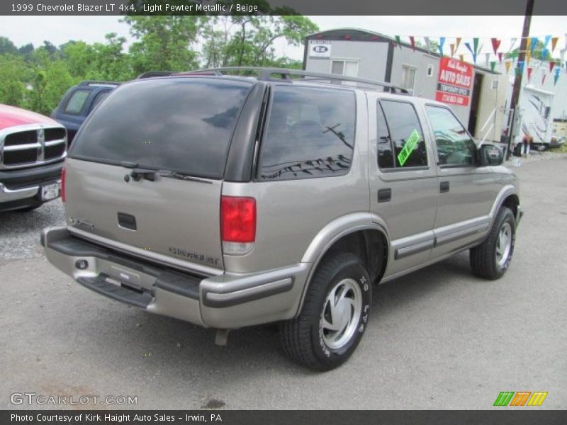 Light Pewter Metallic / Beige 1999 Chevrolet Blazer LT 4x4