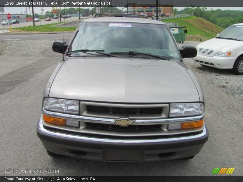 Light Pewter Metallic / Beige 1999 Chevrolet Blazer LT 4x4