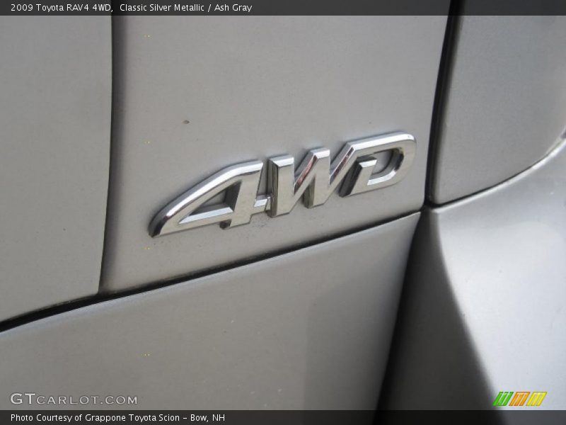 Classic Silver Metallic / Ash Gray 2009 Toyota RAV4 4WD